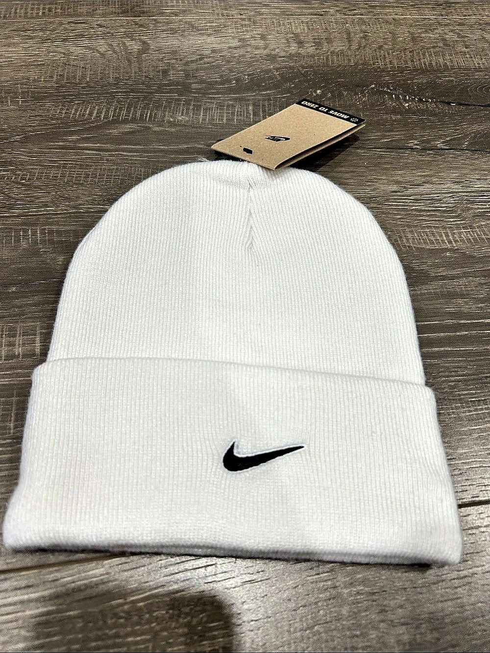Nike Adult Unisex Reversible Beanie White NWT-unisex